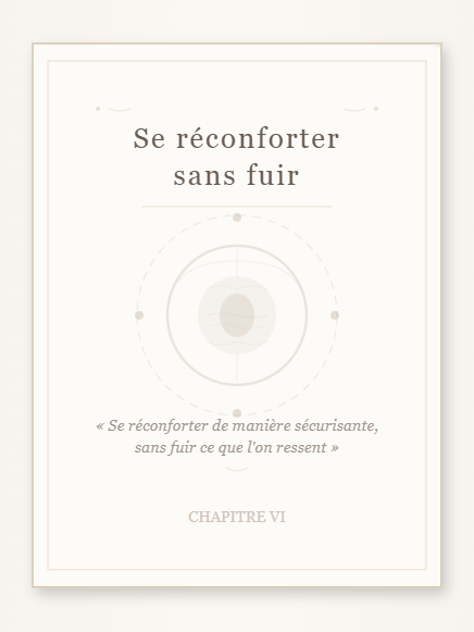 Couverture — Se réconforter sans fuir